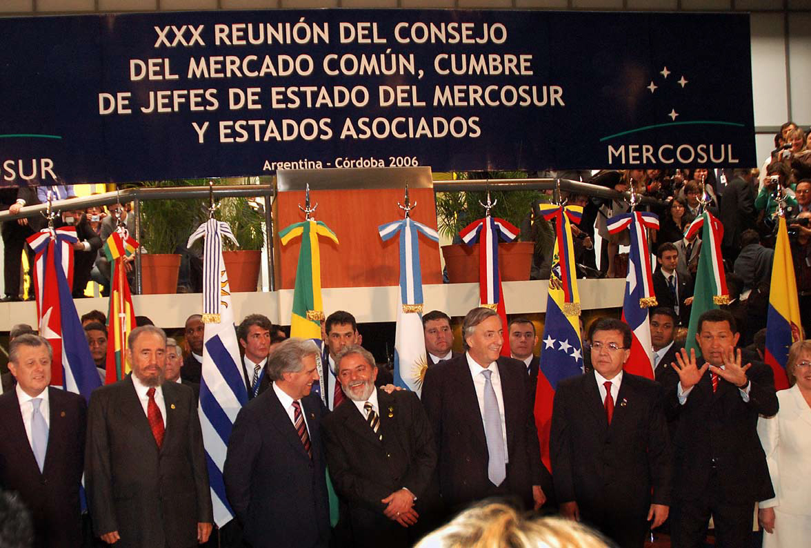 El Mercosur y la Unasur en la actual coyuntura