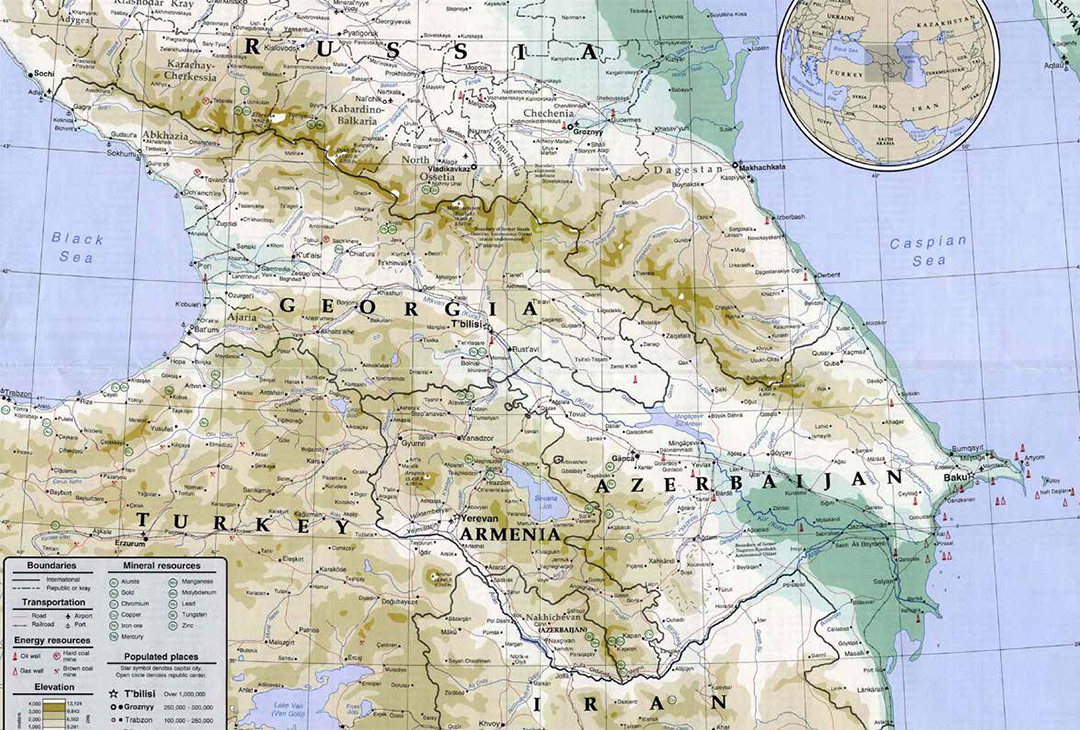 La olla de presión del Cáucaso